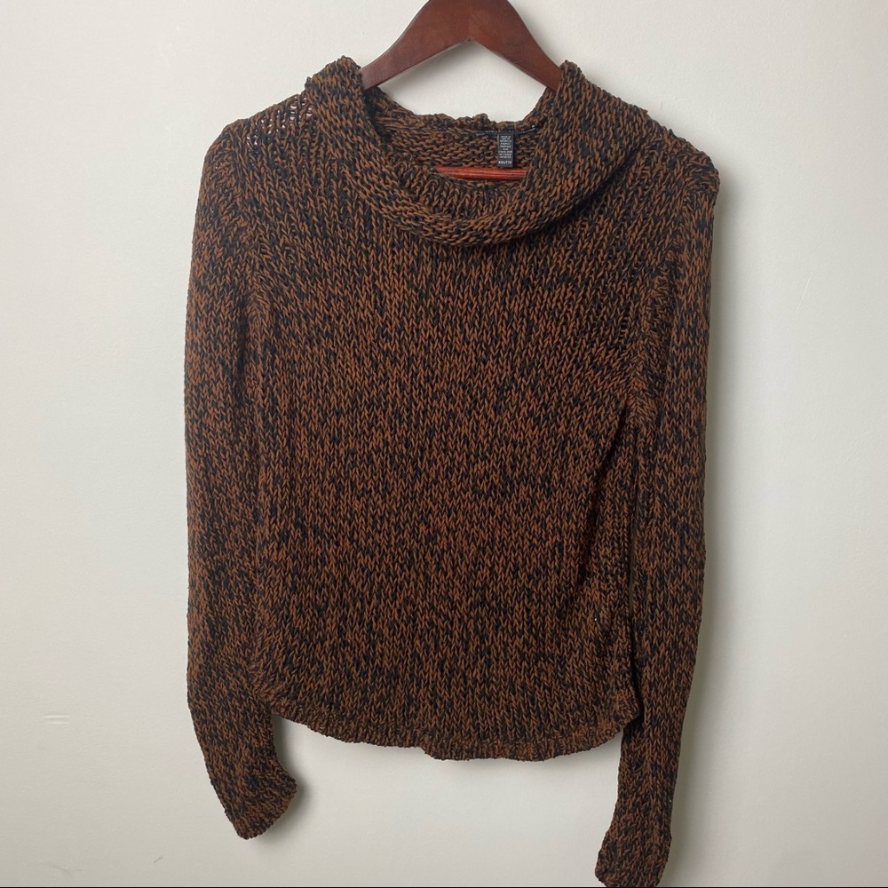 Eileen Fisher Marled Organic Cotton Blend Sweater - Picture 3 of 9